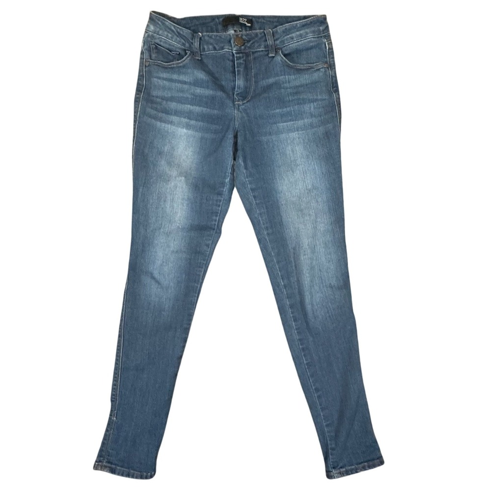 1822 Denim Mid Rise‎ Skinny Casual Stretch Blue Jeans Women's Size 29